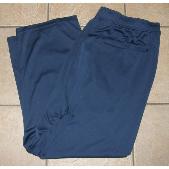 Big Mens Sz 3XL Tall Elastic Waist Stretchy Athletic Blue Pants Pockets REEBOK - Picture 5 of 5
